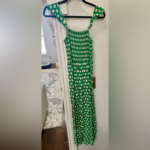 Lark and Grey Smocked Midi Dress - Picture 1 of 5